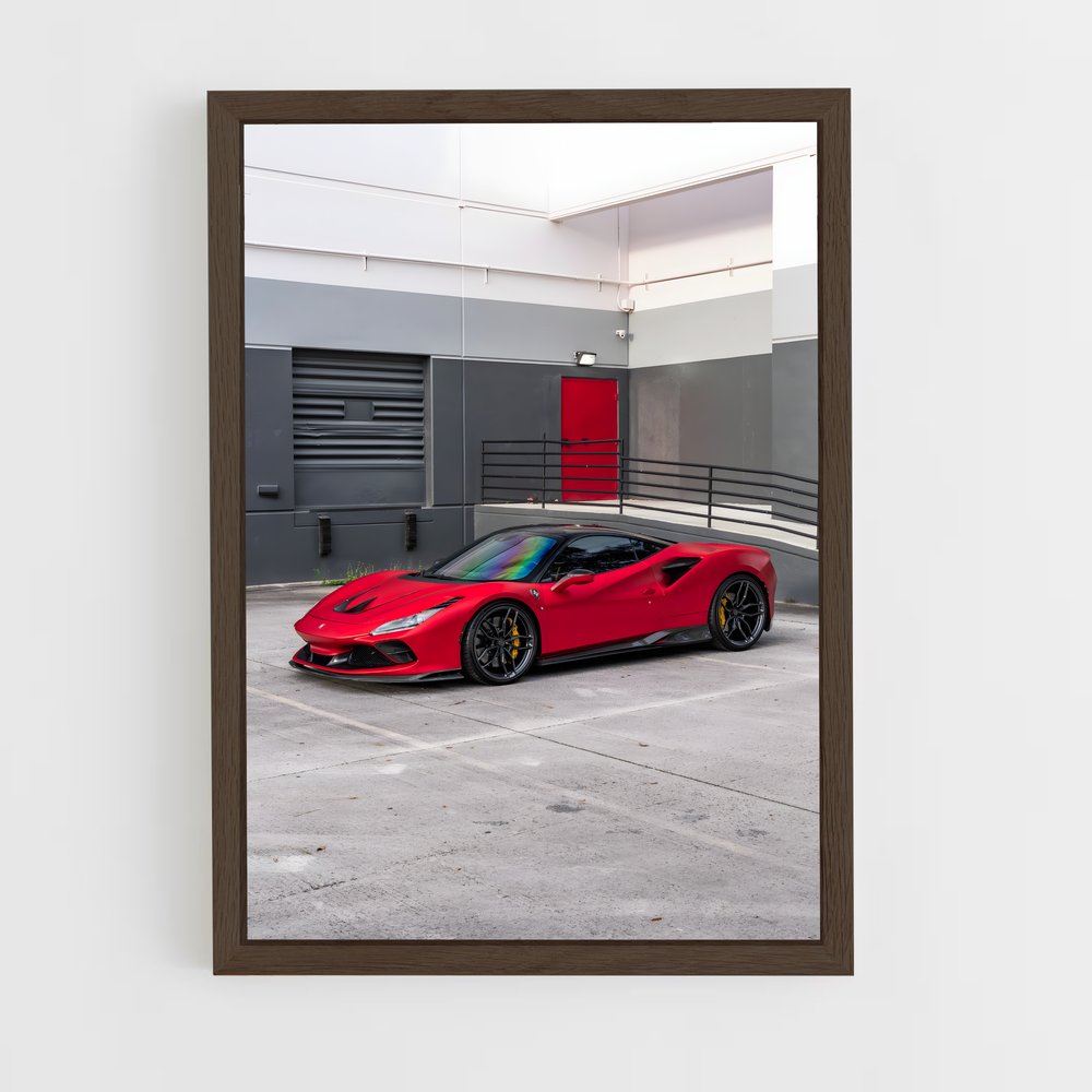 Poster tributo Rouge – affiche Ferrari (vue 5)